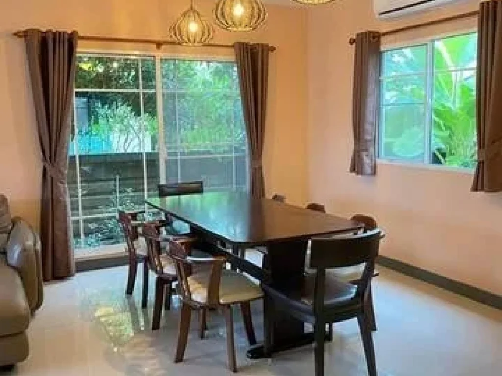 For Rent บ้านเดี่ยวพร้อมอยู่ เดอะแพลนท์ ภัสสร บางนา ใกล้MEGAบางนา