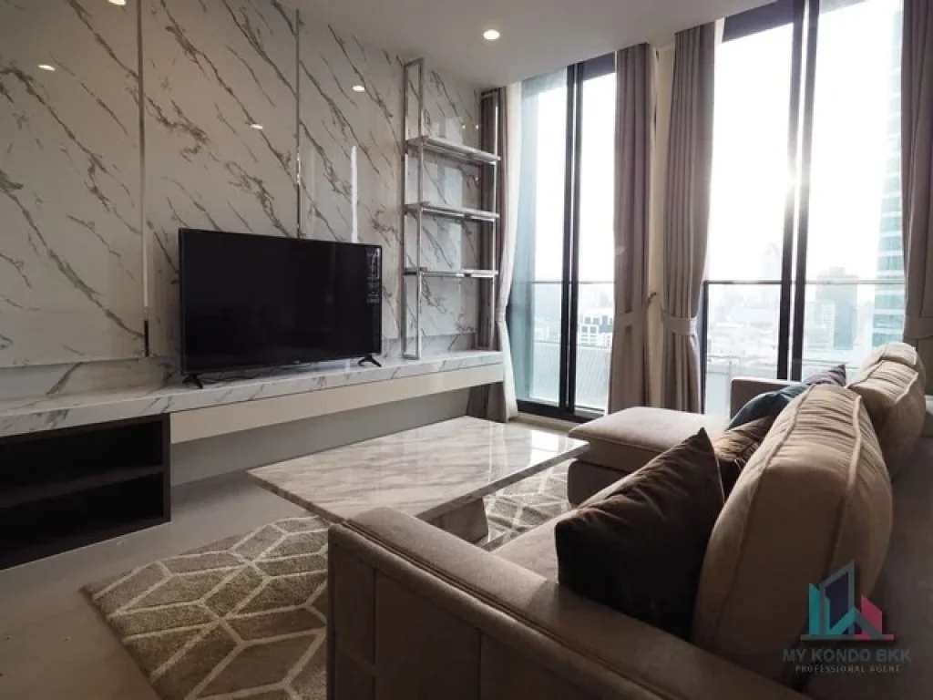 Condo Noble Ploenchit for Rent 2 Bed 2 Bath 80 Sqm Fully Furnished -- โนเบิลเพลินจิต ให้เช่า