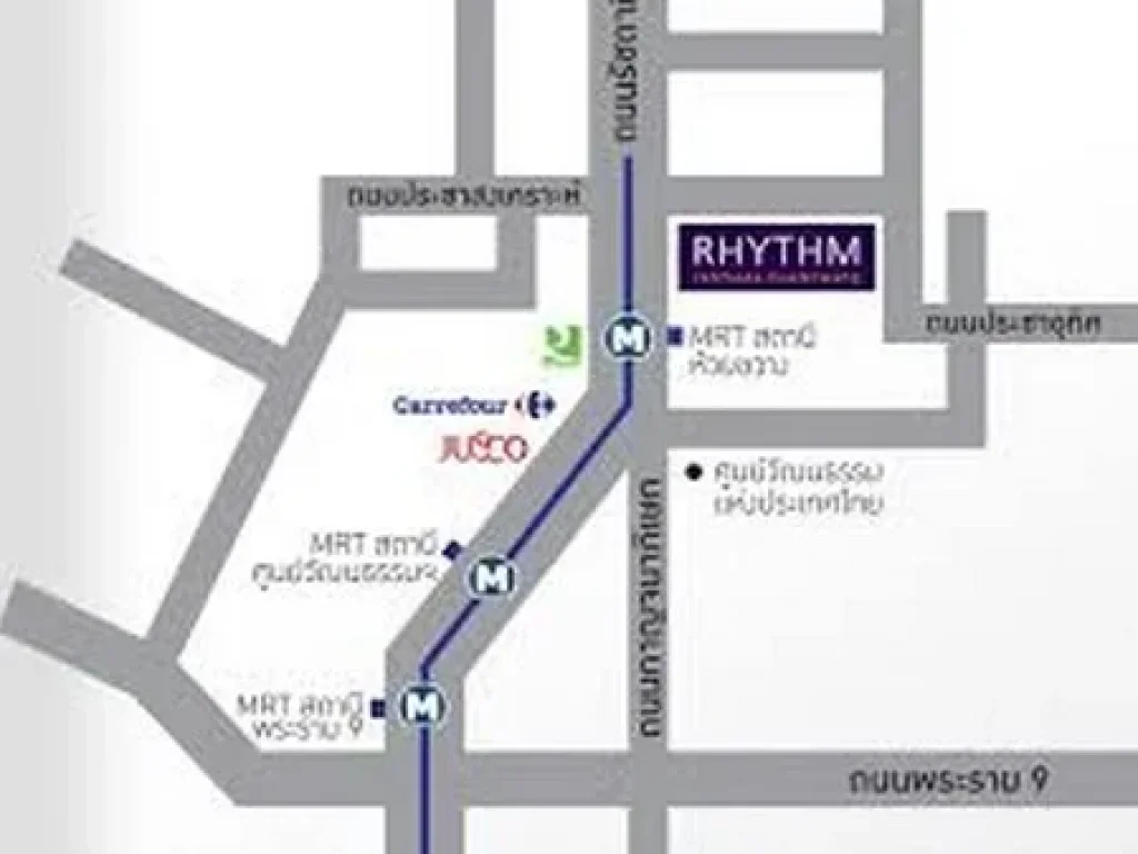 ขายและเช่าห้องที่ Rhythm Ratchada ขนาด 65 ตรม Sell and Rent Rhythm Ratchada size 65 sqm