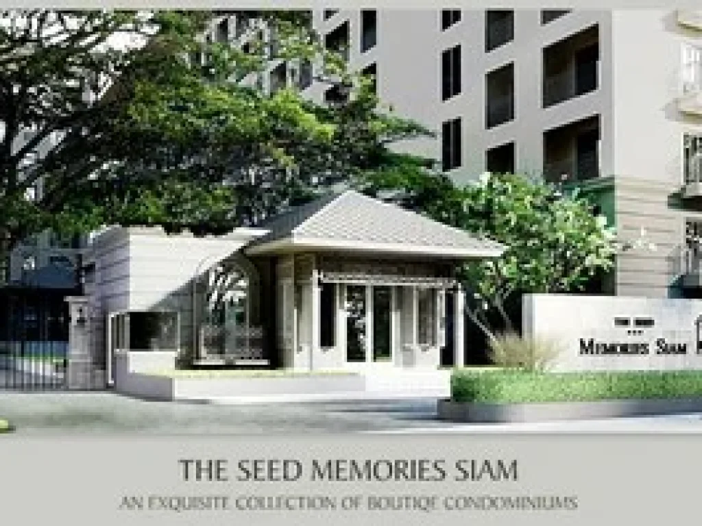 ให้เช่าคอนโด The Seed Memories 1 ห้องนอน 43 ตรม For rent The Seed Memories 1 bed 43 sqm