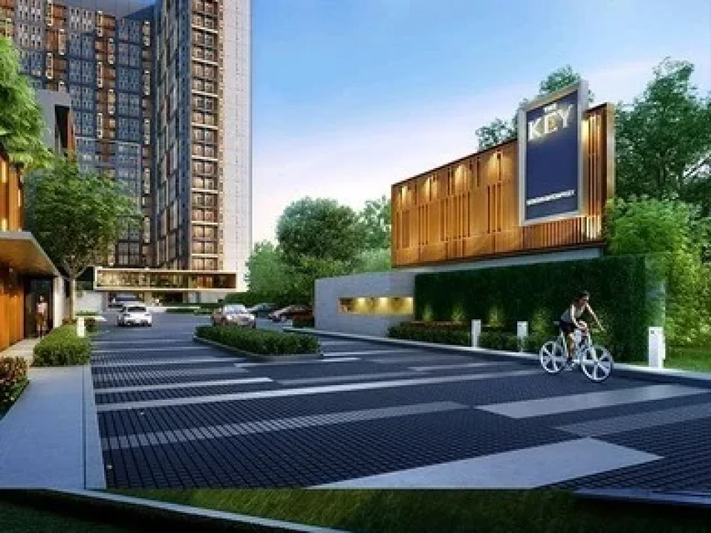 ให้เช่า คอนโด The Key Condo Sathorn ใกล้BTSวุฒากาศ ชั้น8  30 ตรม  10000 บาท ทิศตะวันตกเฉียงใต้