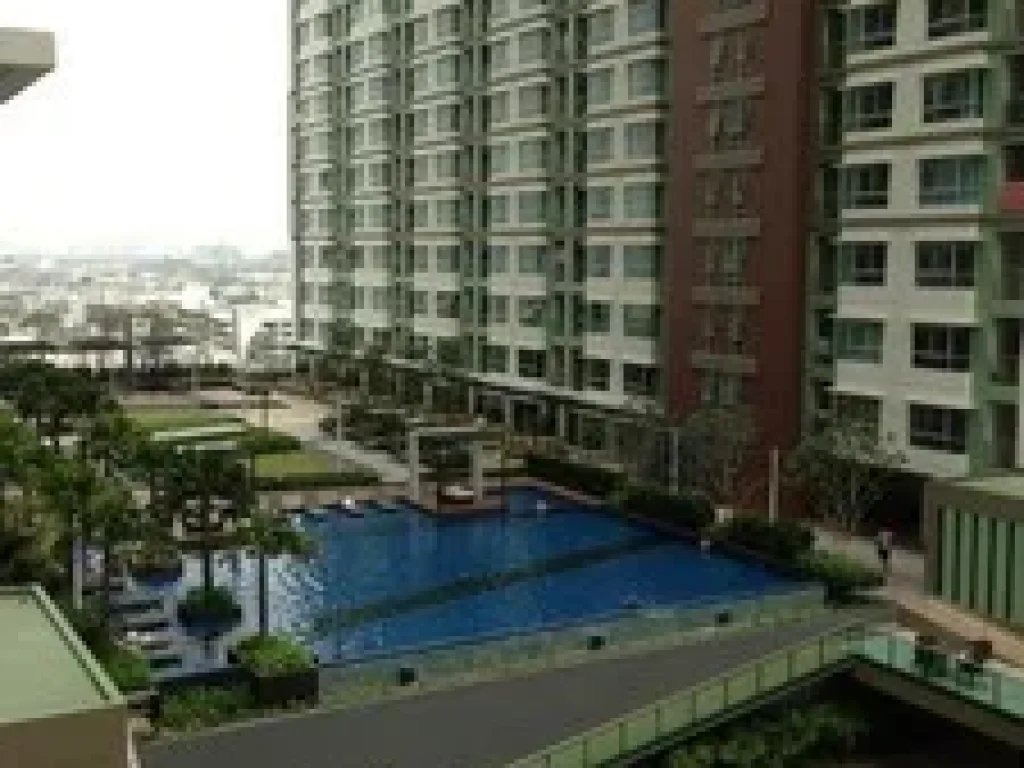 ให้เช่า คอนโด Lumpini Park Riverside Rama 3 ชั้น15  28 ตรม  8500 บาท วิวสระน้ำ