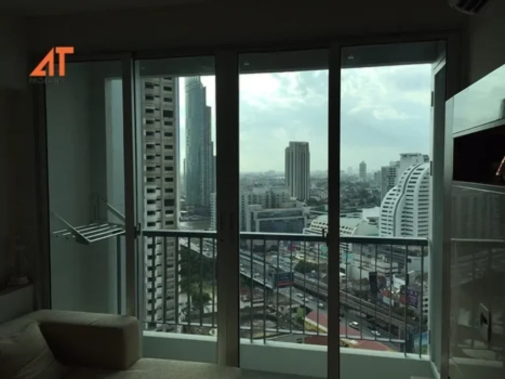 For Rent - Rhythm Sathorn - 45 sqm 24th floor Nice view Fully furnished good price