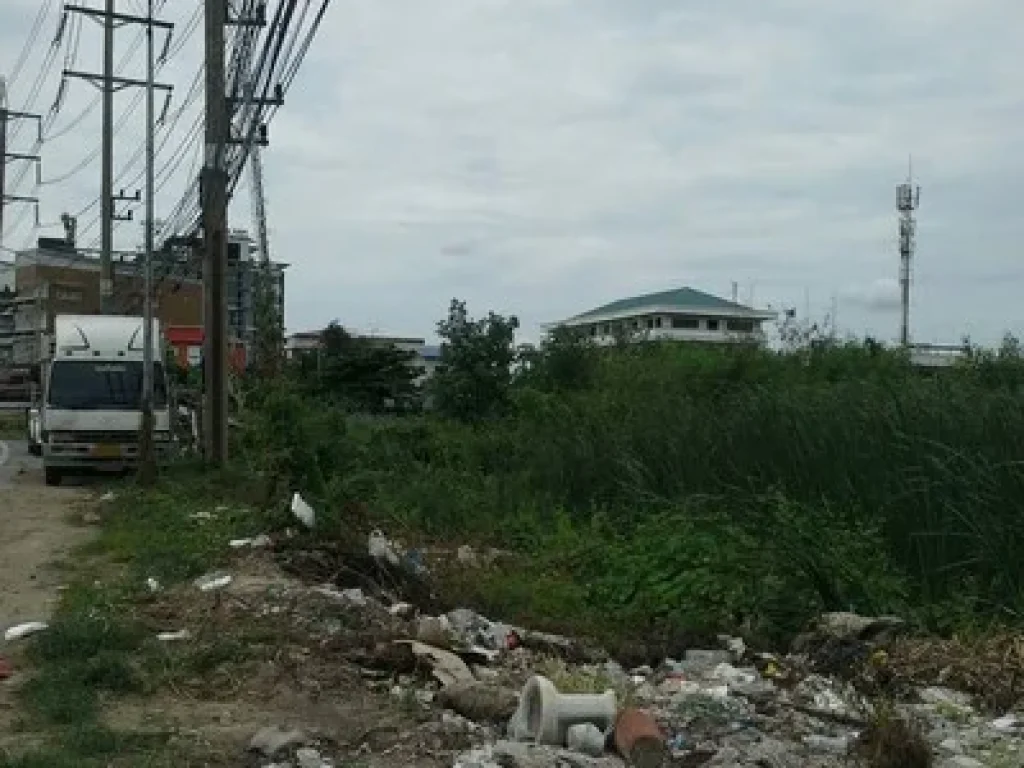 ขายที่ดินใกล้กับสามแยกบางพูน อำเภอเมืองปทุมธานี จังหวัดปทุมธานี