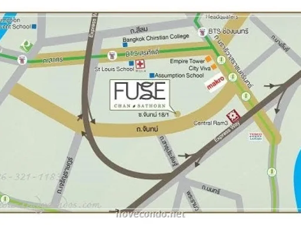 ให้เช่า Fuse ถนน จันทร์ สาทร ห้องสวย ราคาดีที่สุด สนใจติดต่อ โทร 082-6414199 ไอดีไลน์ t0826414199 