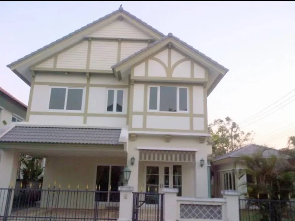 ขายบ้านใหม่ไม่เคยอยู่ Q House สภาพเดิมทั้งหมด ถสายไหม 75 ตรว 4 ห้องนอน 4 ห้องน้ำ มีเรือนรับรอง น้ำไม่เคยท่วม