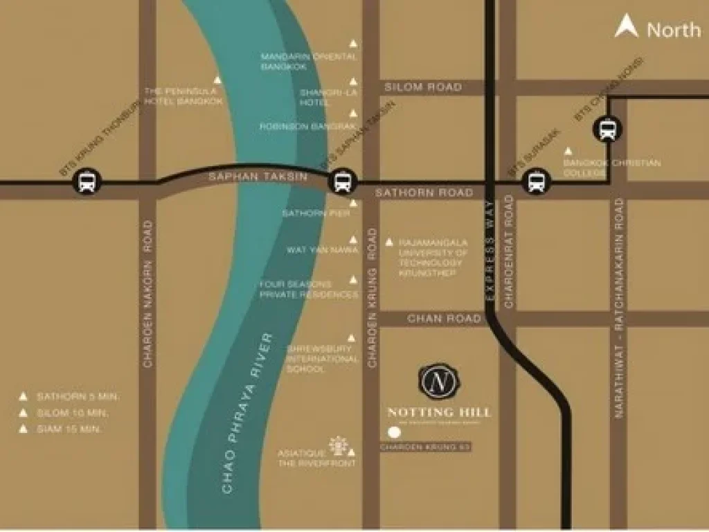 ขายดาวน์ Notting Hill The Exclusive เจริญกรุง ขายราคาทุนไม่บวกเพิ่ม เข้าอยู่ได้ สิงหา 60 อาคาร 8 ชั้น Low Rise ถนนเจริญกรุง 93