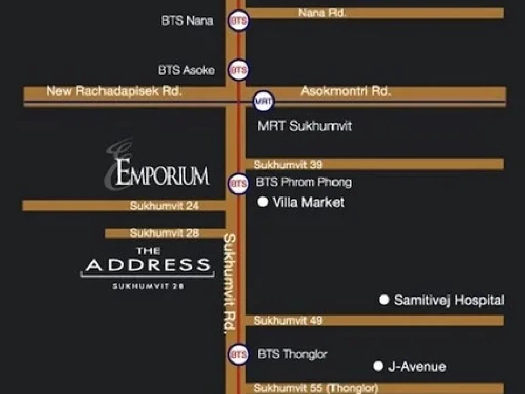 ให้เช่าคอนโด 55000 The Address BTS พร้อมพงษ์ 70ตรม2ห้องนอน2ห้องน้ำชั้น17 THE ADDRESS SUKHUMVIT 28