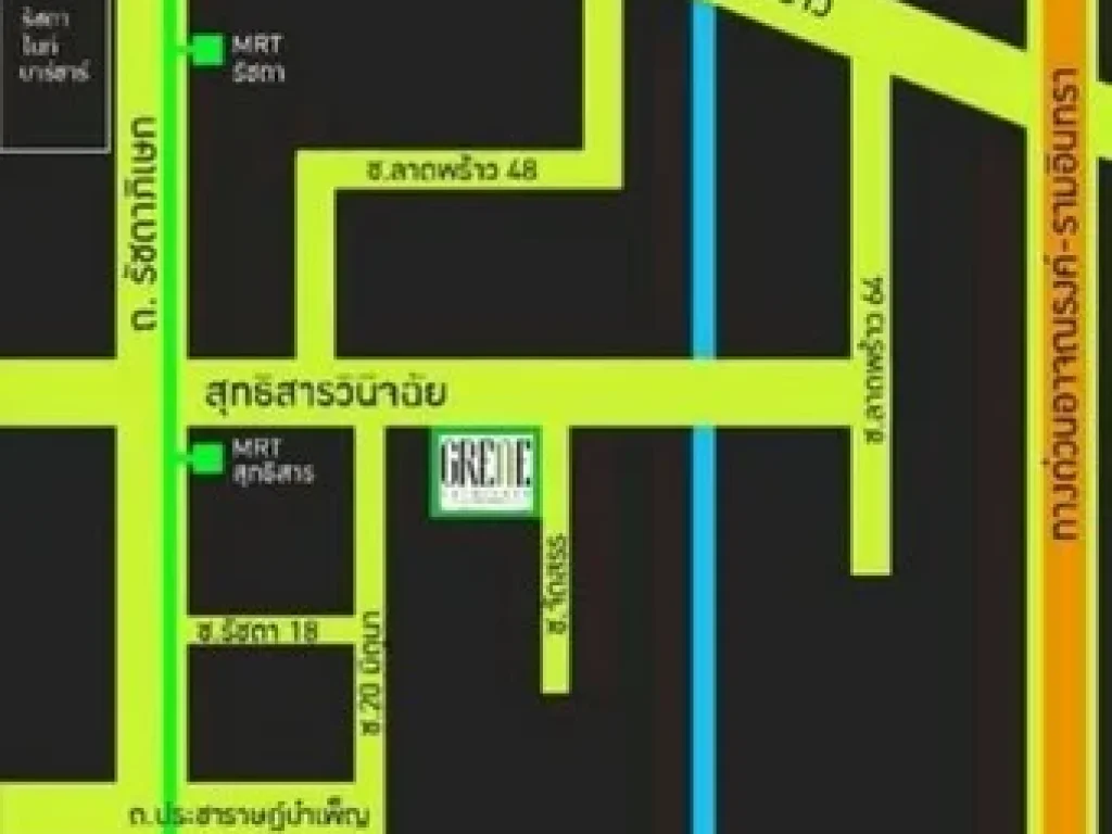 ให้เช่าคอนโด GRENE Suthisarn กรีเน่ สุทธิสาร - 52 ตรม - 13000 บาทต่อเดือน  เฟอร์ครบ