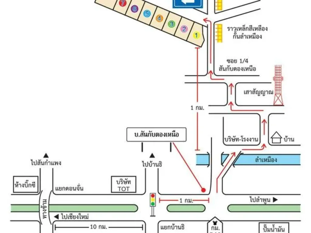 L0132 ศูนย์รวม SME ฮวงจุ้ยดี อยู่เจริญ Home and Factory เชียงใหม่