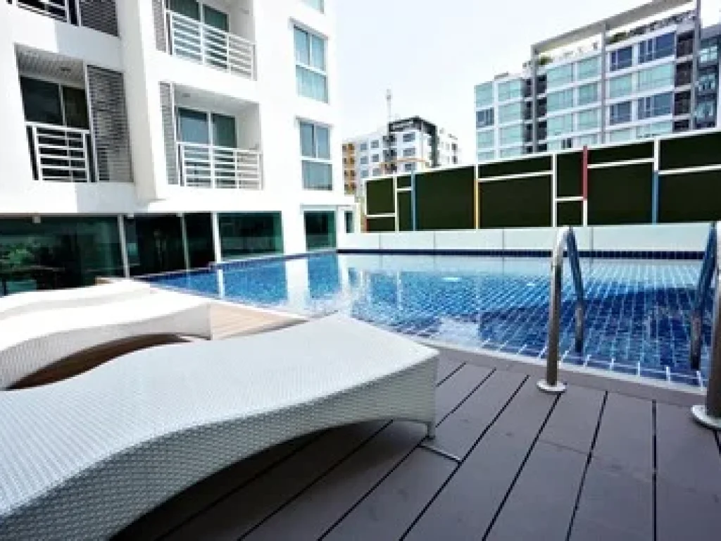 ขาย คอนโด The Link Sukhumvit64 35ตรม ชั้น3 1ห้องนอน เงียบสงบ เฟอร์ครบ ในราคาสุดคุ้ม