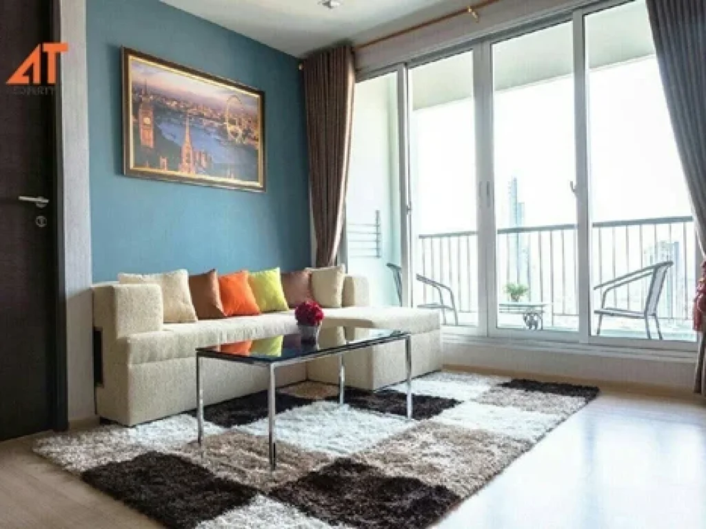 For Rent - RHYTHM Sathorn - 66sqm 2 Bedrooms River view