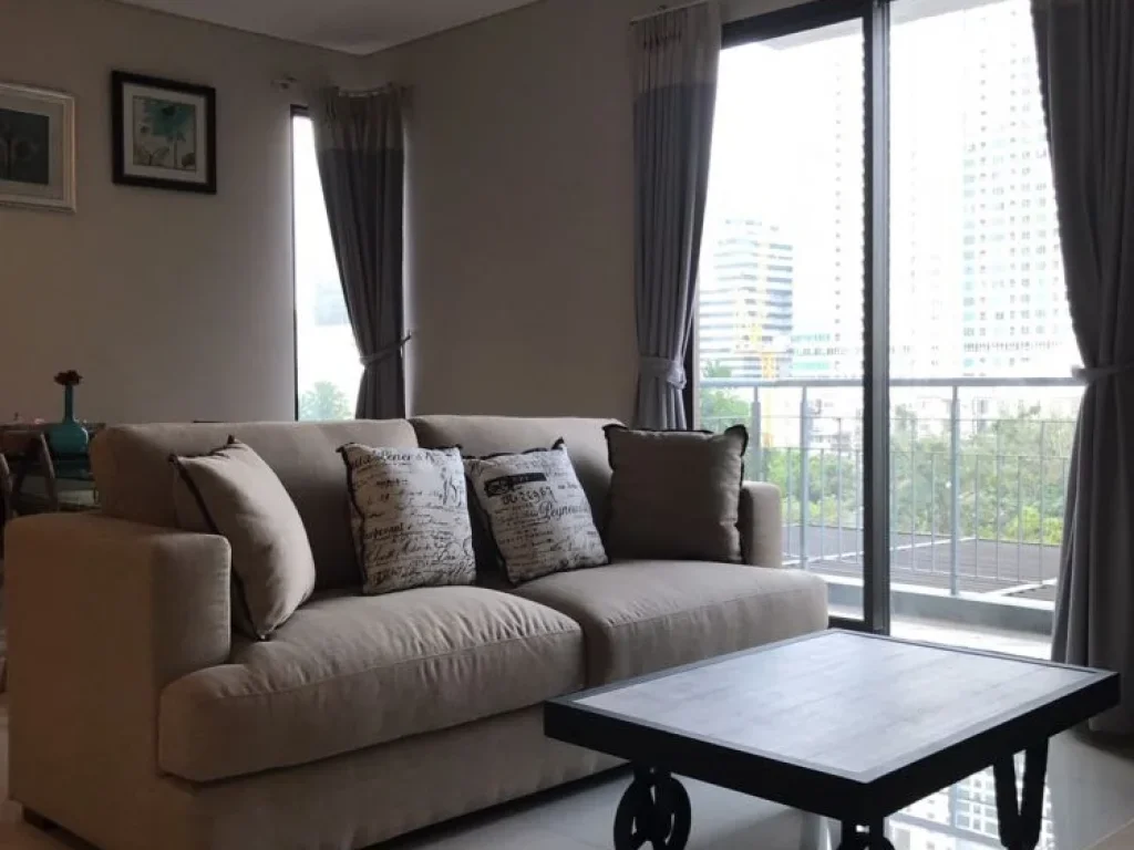 For rent ให้เช่า Villa Asoke 2 bed 2 bath 85 sqm MRT Petchaburi