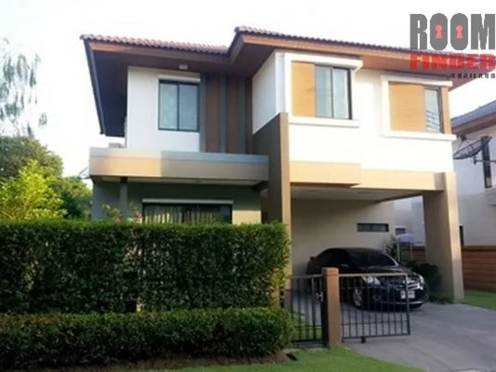 เช่า FOR RENT HABITIA RATCHAPRUK 3 beds 3 baths 64 Sqw 35000 NEAR DONMUANG AIRPORT