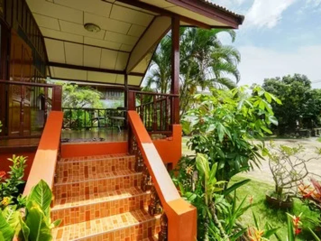 Bungalow Style or House for Rent in Koh Samui near Bang Rak Beach and fisherman village good location 2 bedroom fully furnished