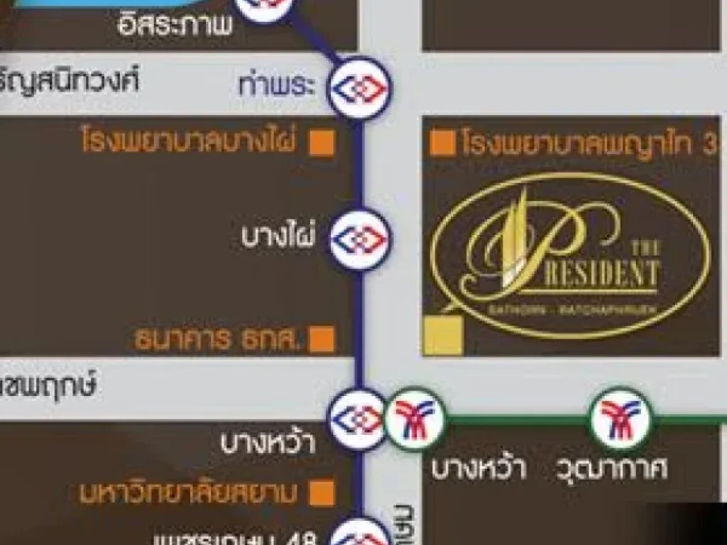 ให้เช่าคอนโดติดรถไฟฟ้าบางหว้า ใกล้ความสะดวกย่านฝั่งธน President condo ราคาเริ่มเพียง 10000 บาทต่อเดือน Call 082-6414199 LIND ID t0826414199 