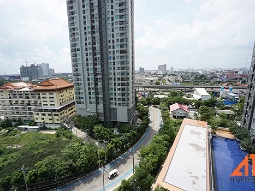 ให้เช่า - Aspire Sathorn-Taksin Copper Zone - 27 ตรม ห้องสวย ชั้นสูง วิวเมือง ใกล้ BTS วุฒากาศ