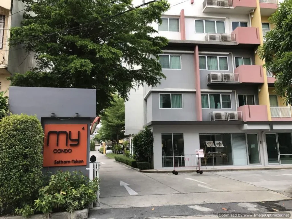 ให้เช่า My Condo สาทร-ตากสิน สะดวกสะบาย ติด BTS วงเวียนใหญ่