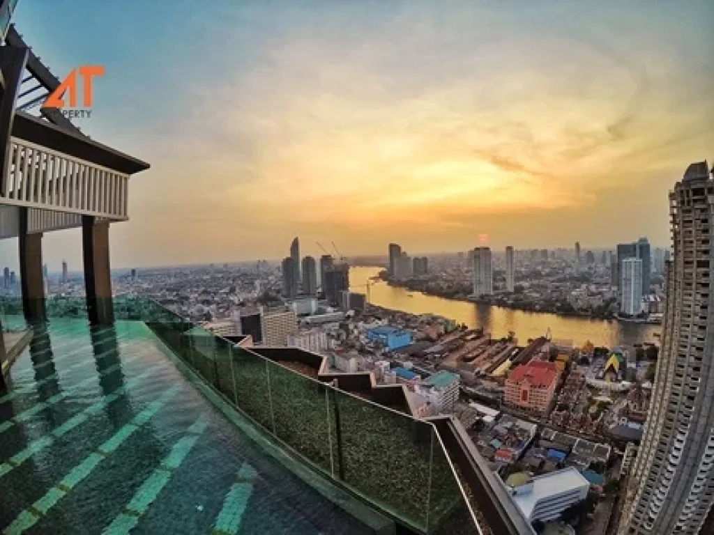 For Rent - RHYTHM Sathorn - 35 sqm 25fl nice view the lowest price