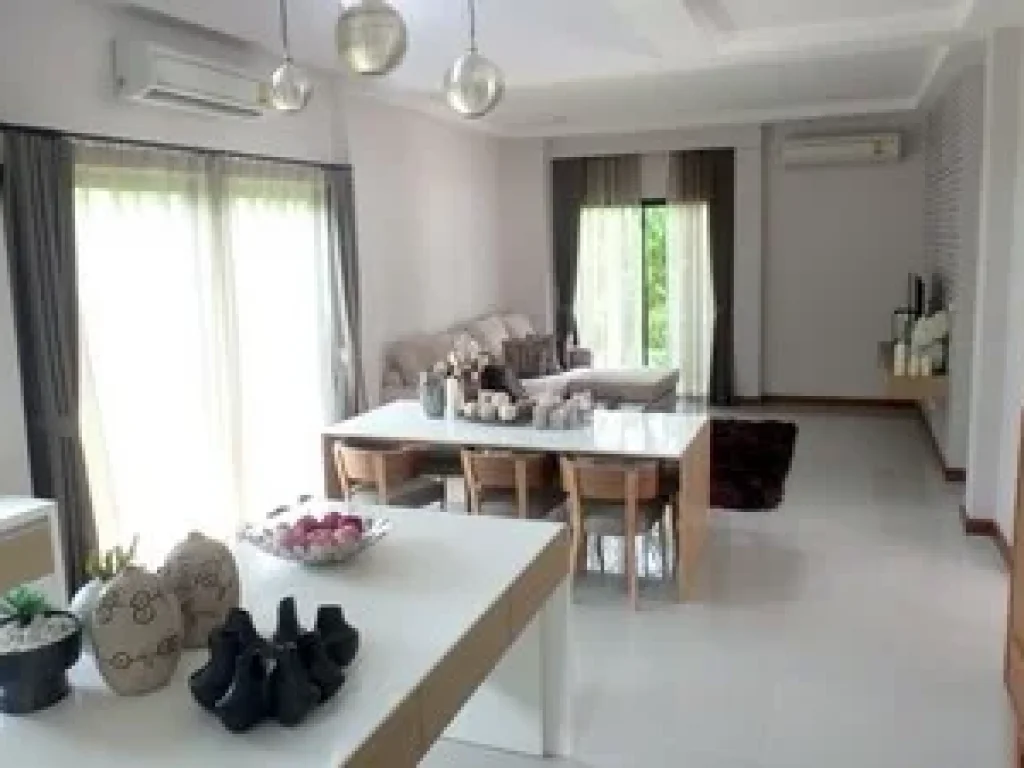 For Rent Single house VILLA ARCADIA SRINAKARIN Si Dan 22 Bangkaew Bangplee Samut Prakan Fully furnished And electronics Near By Expressway