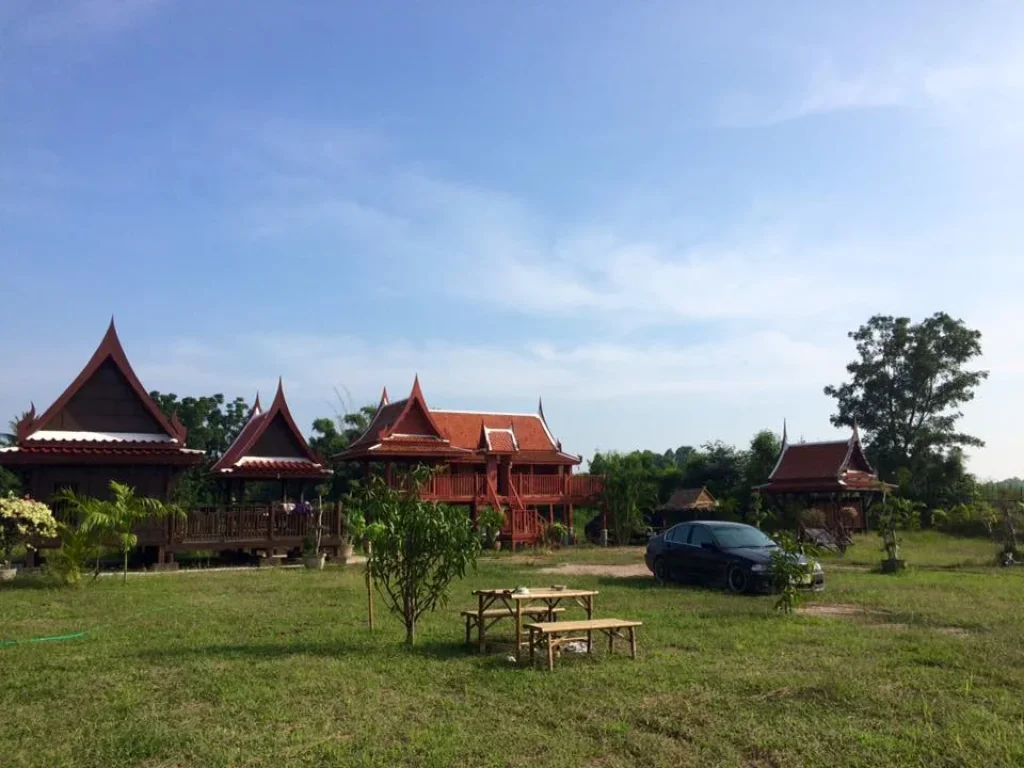 ขายที่ดินทำเลรีสอร์ท 52 ไร่เศษๆ พร้อมบ้านเรือนไทย 2 หลัง อพัฒนานิคม จลพบุรี ใกล้เขื่อนป่าสักชลสิทธิ์