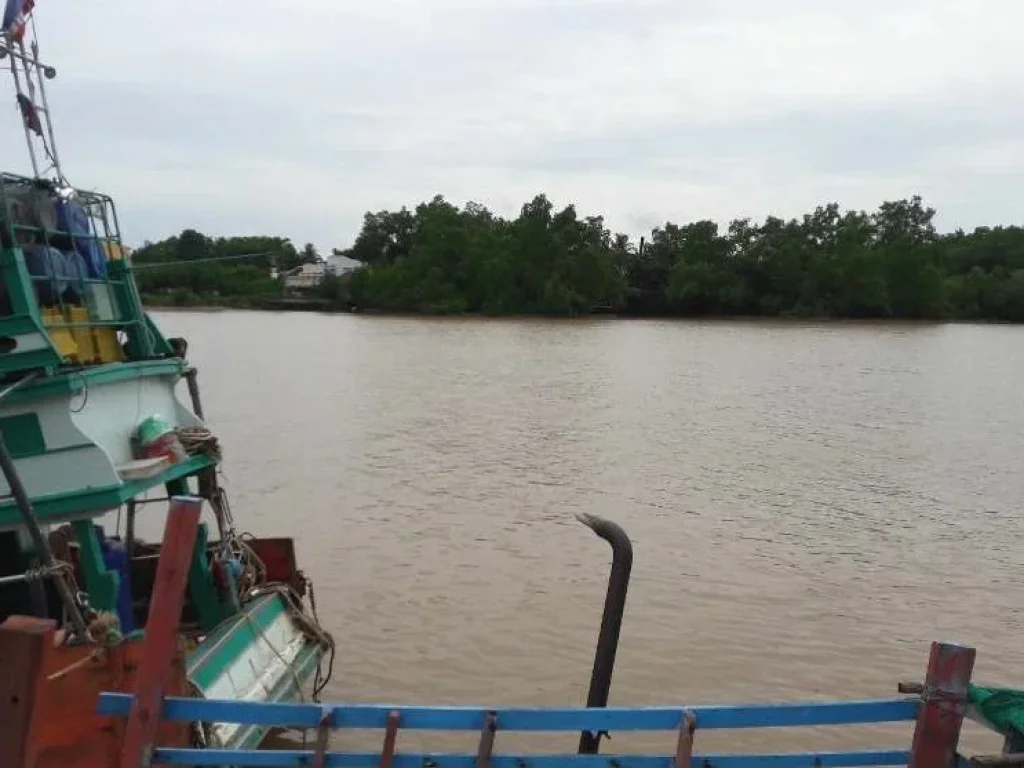 ขายที่ดินติดแม่น้ำตราด บรรยากาศดีมาก ลมเย็นสบายสุด ๆ เหมาะสร้างบ้านพักตากอากาศ