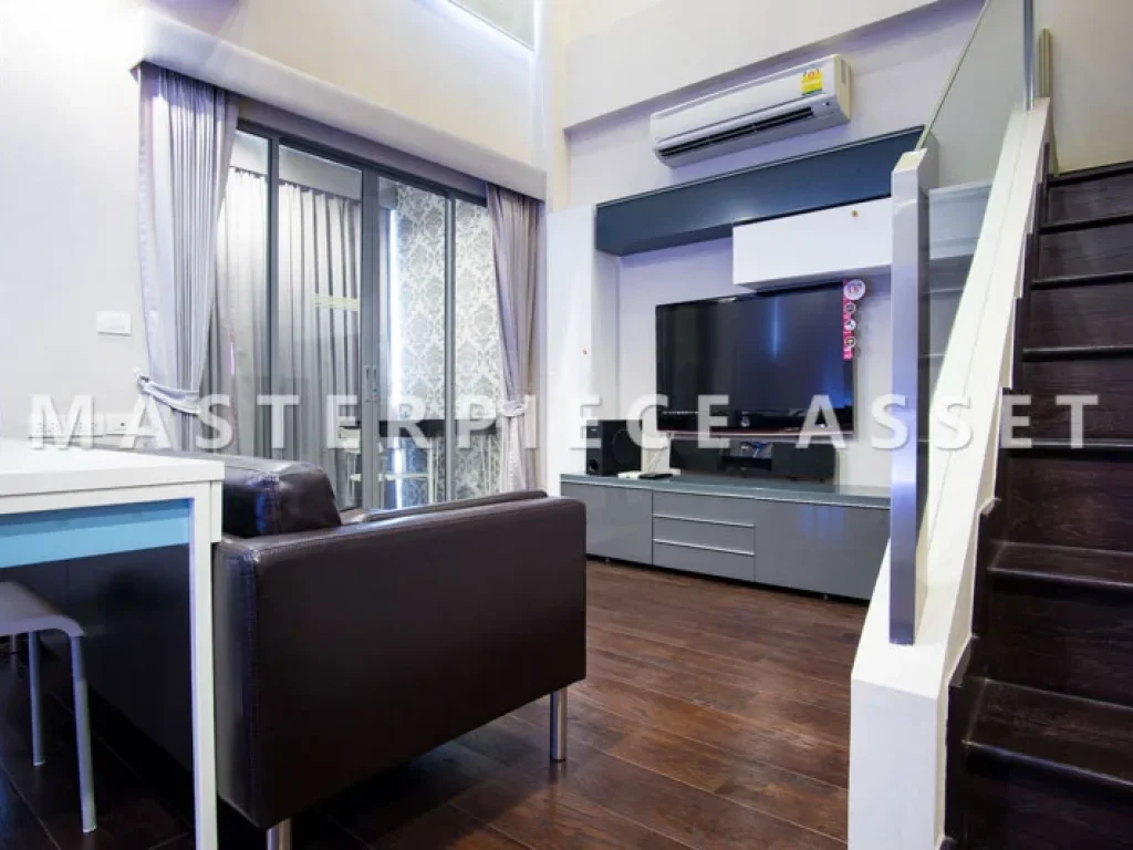 For Rent ให้เช่า Ideo Q Phayathai Duplex 1 bed 2 bath 62 sqm ใกล้ BTS Phayathai