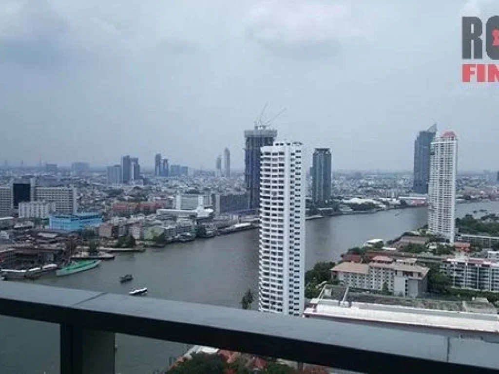 FOR RENT เช่า THE RIVER CHAROENNAKORN 1 bed 56 Sqm 35000 High Floor CHAOPRAYA RIVER VIEW