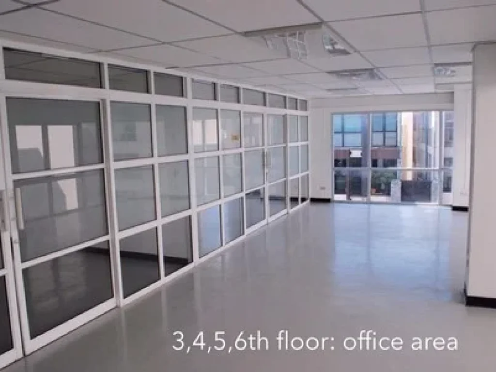 ให้เช่า Office Ratchada 26 แบ่งชั้น ติด MRT สภาพใหม่ราคาถูกมาก 45000 บาท ด่วน