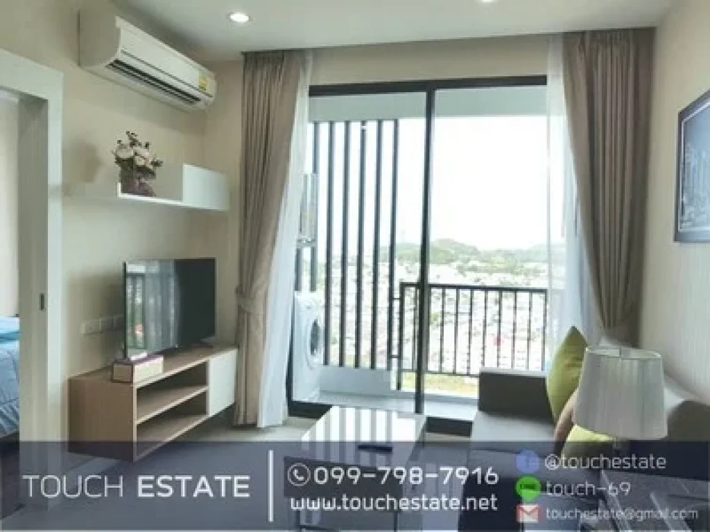 RENT THE SKY CONDO SRIRACHA BESIDE AEON MALL 35 SQM 19F