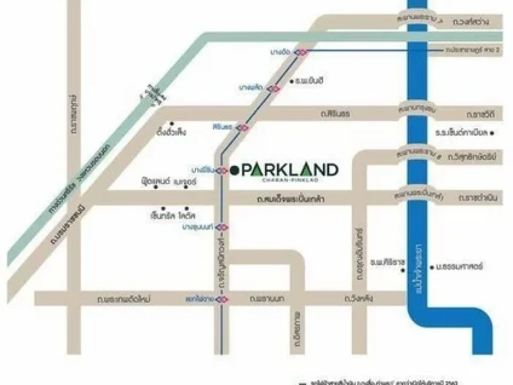 ขายดาวน์โครงการ Parkland จรัญ-ปิ่นเกล้า วิวสะพานพระราม8 C1917 Studio ขนาด24ตรม ราคา2310000 บาท