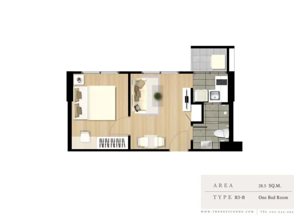 ขาย หนึ่งนอน The Nest Sukhumvit 22 ราคาสุดคุ้ม 354 ล้าน ย่านพร้อมพงษ์