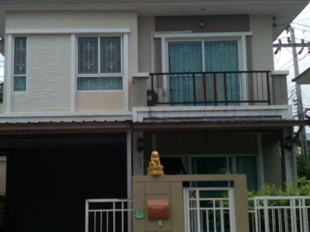 For Rent บ้านแฝดมภัสสร เพรสทิจ พัฒนาการ 38