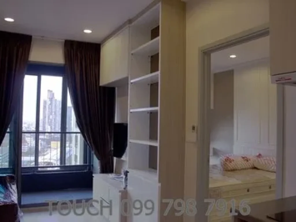 Rent New Condo RE074C- 18F 1 Bedroom 30Sqm Ideo Sukhumvit Eastgate Bangna BTS