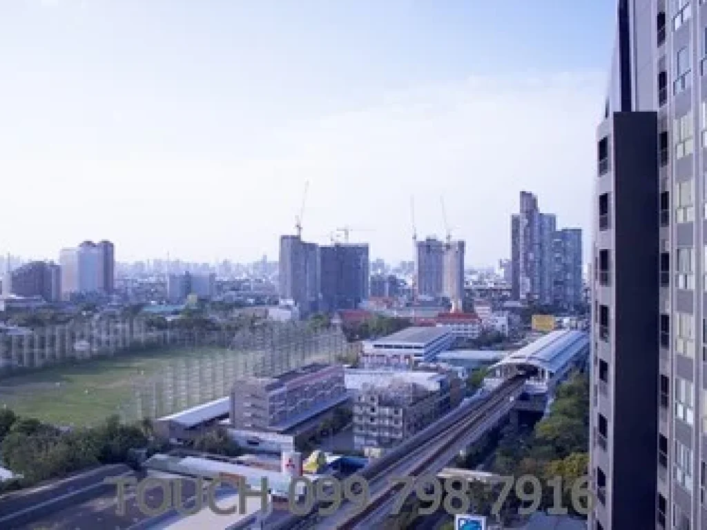 Rent New Condo RE074C- 18F 1 Bedroom 30Sqm Ideo Sukhumvit Eastgate Bangna BTS