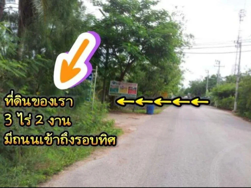 ที่ดินตลาดน้ำท่าค่า ออัมพวา ทำเลธุรกิจ ติดคลอง ติดถนน 3 ไร่ 2 งาน