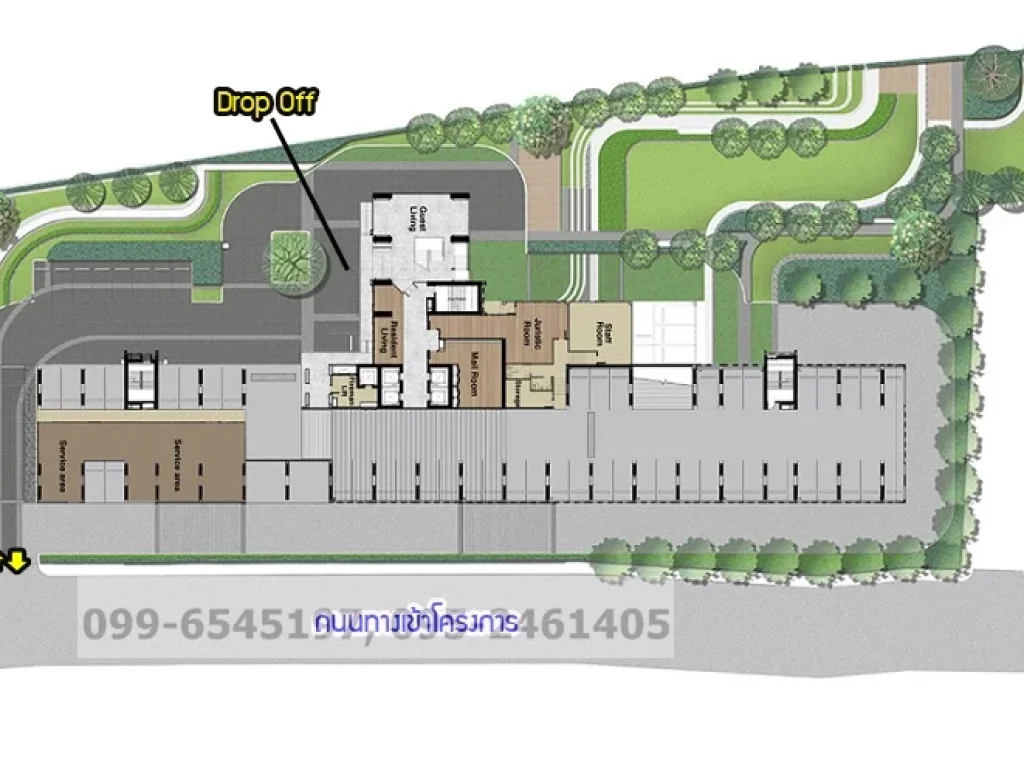 ขายดาวน์ พลัมคอนโด เซ็นทรัลสเตชั่น ติดห้าง Central Westgate ใกล้ MRT ห้องมุม