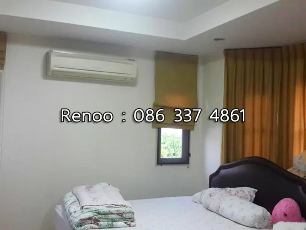 House for rent Chuanchuen Onnuch Village 62 sq wa Fully Furnished Nearby Mega Bangna