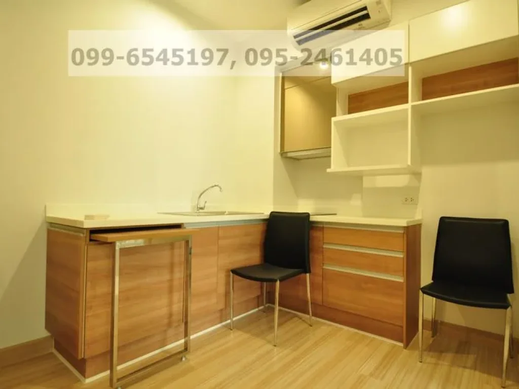 ขายคอนโด ห้องชุด 33 ตรม The Hotel Serviced Condo รัตนาธิเบศร์ ชั้น11 ติดรถไฟฟ้าสายสีม่วง เฟอร์ แอร์