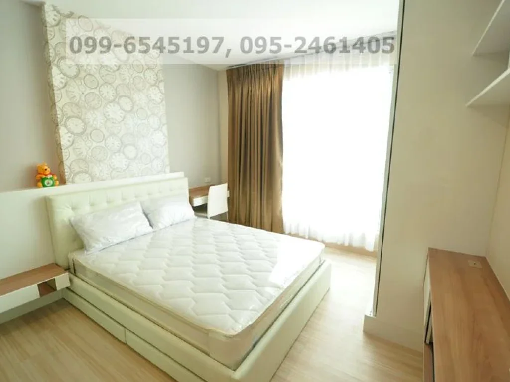 ห้องชุด 33 ตรม ติด MRT ศรีพรสวรรค์ โครงการ The Hotel Serviced Condo ชั้น8 เฟอร์ครบ