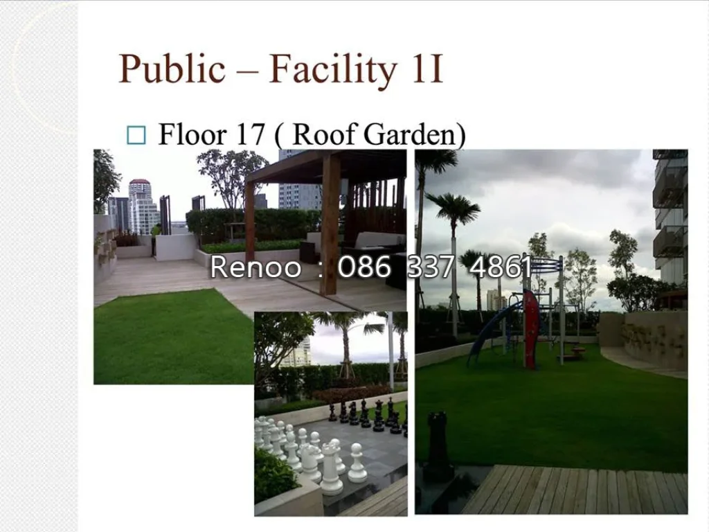 Condo Eight Thonglor Floor 16 Area 45 sqm