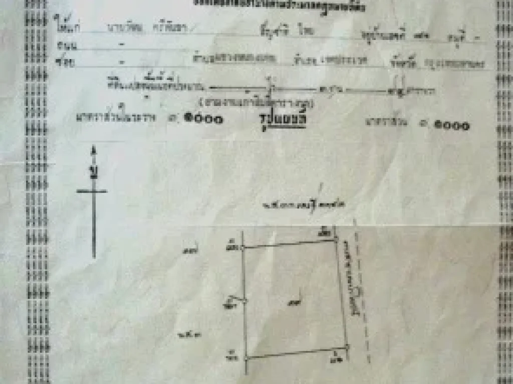 เจ้าของร้อนเงินต้องการขายด่วน โฉนดพร้อมโอนที่ดินเนินเขา