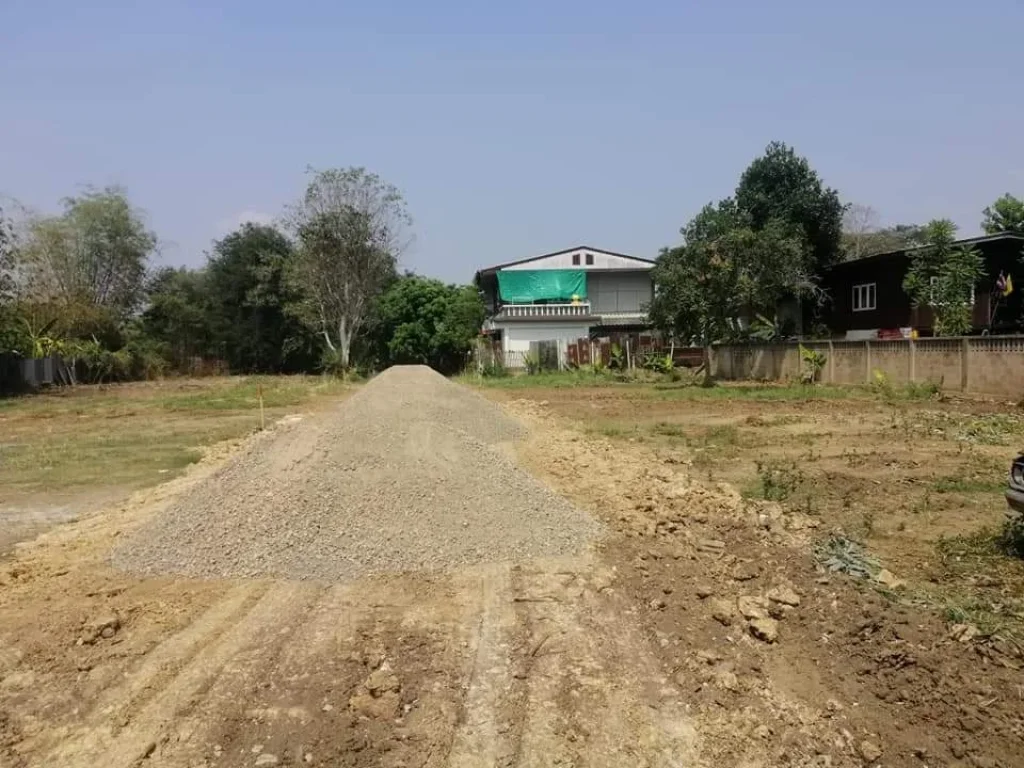 ขายที่ดินเลียบรถไฟสารภี ถมดินพร้อมปลูกบ้าน ราคาถูก