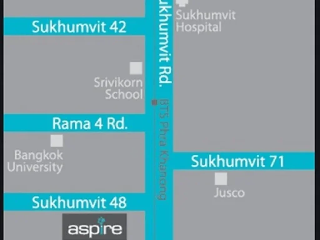 ให้เช่าFor RENT แอสปาย สุขุมวิท 48 Aspire Sukhumvit48