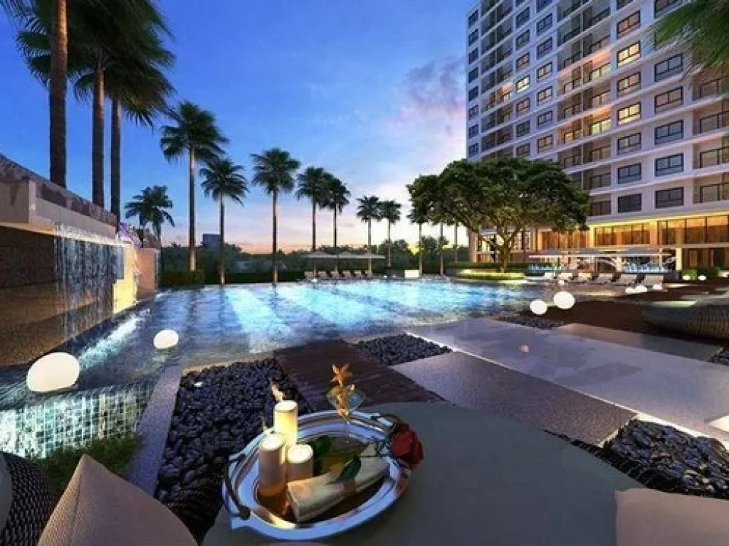 ขายคอนโดพัทยาใต้ The Trust Condo South Pattaya เฟอร์นิเจอร์ครบ พร้อมอยู่ สิ่งอำนวยความสะดวกครบครัน