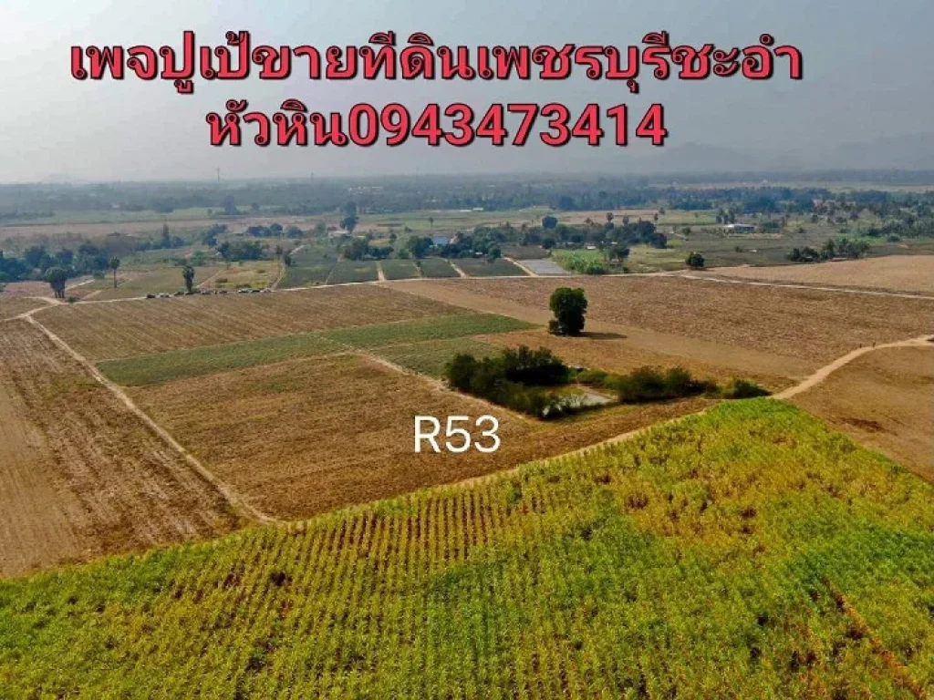 ขายที่ดิน 1 ไร่ จังหวัดประจวบคีรีขันธ์ อำเภอหัวหิน ตำบลหินเหล็กไฟ