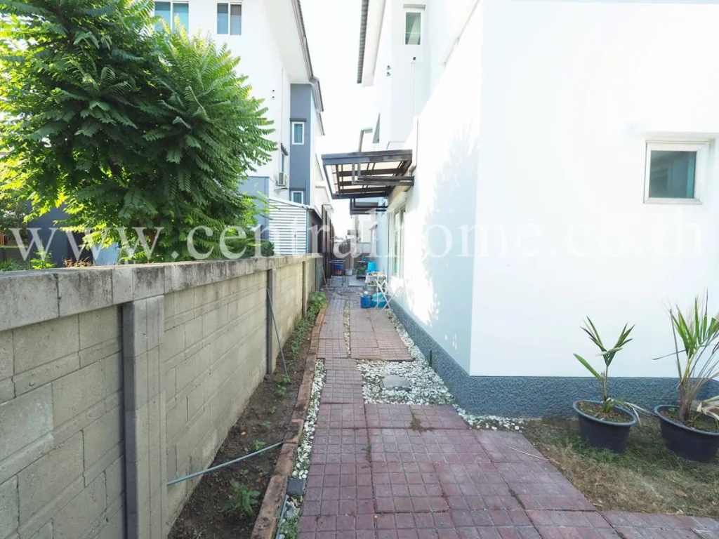 บ้านเดี่ยว หมู่บ้าน คาซ่า พรีเมี่ยม ราชพฤกษ์ - พระราม 5 หลังมุม Private Zone