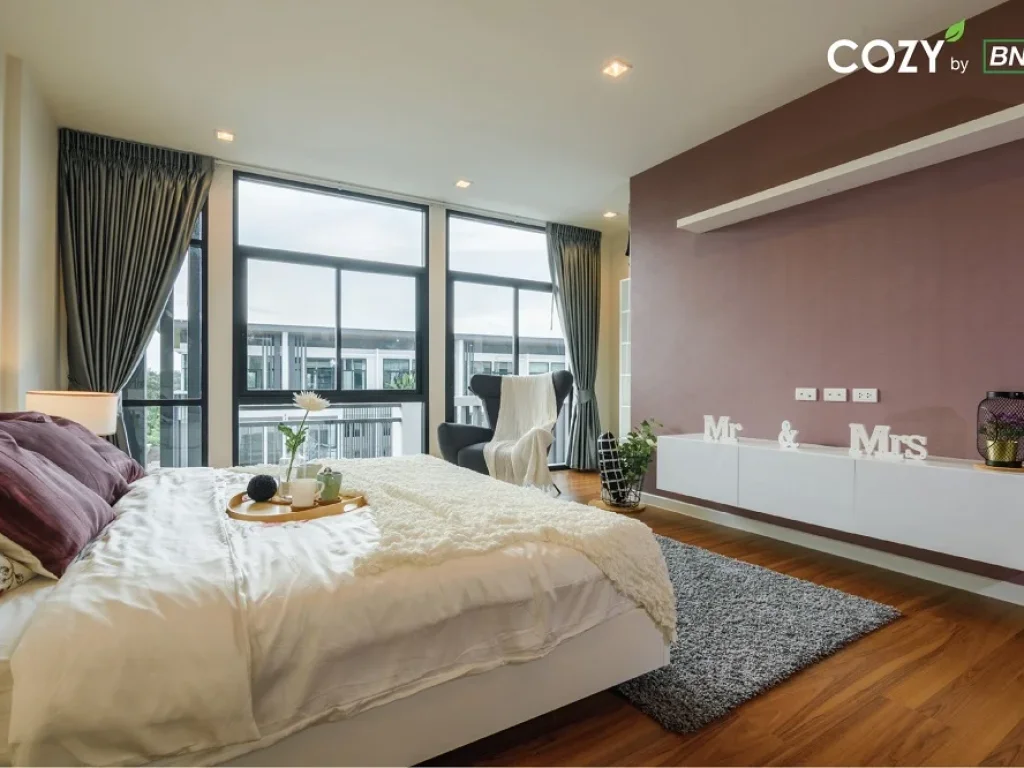 ขายทาวน์โฮม Cozy by BNTD โครงการใหม่พร้อมอยู่ ทำเลซอยสตรีวิทยา 2 ซอย 15 ราคาเริ่มต้น 549 ลบ