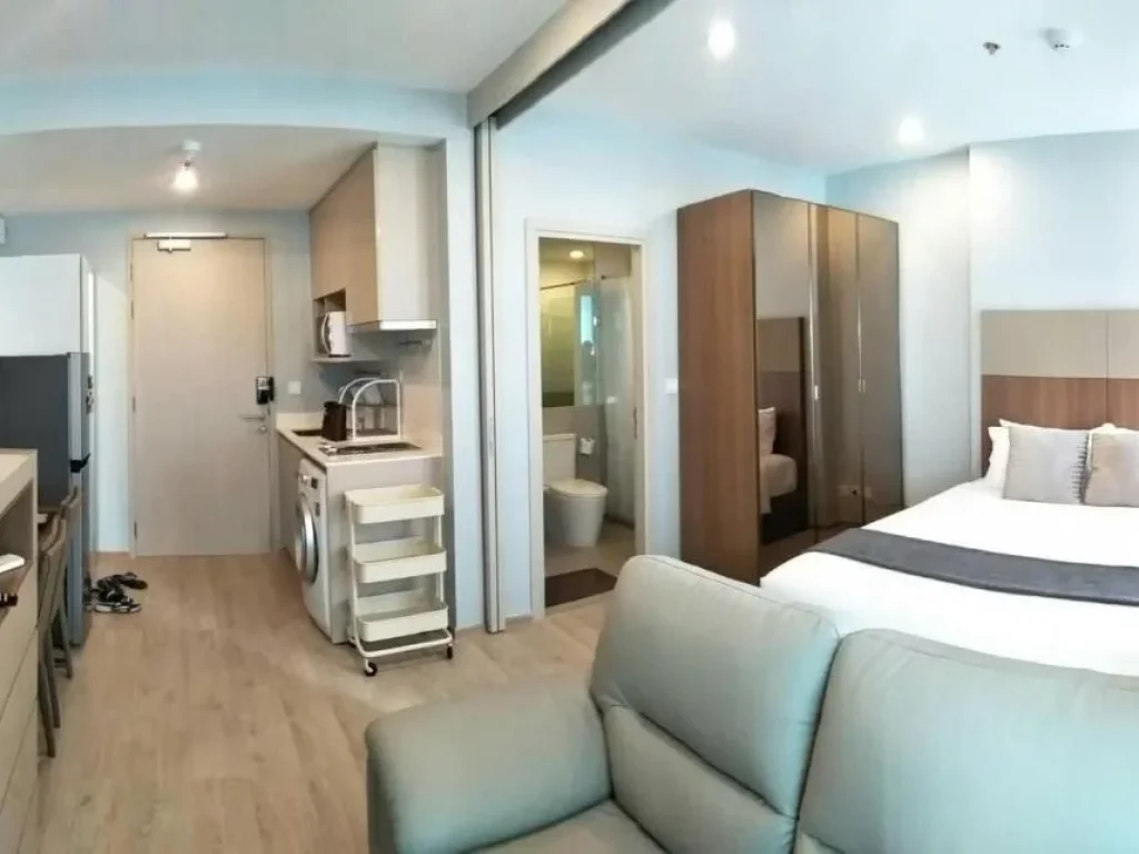 ให้เช่าคอนโด IDEO Q จุฬา-สามย่าน ห้อง 1bed 34 ตารางเมตร พร้อมเข้าอยู่