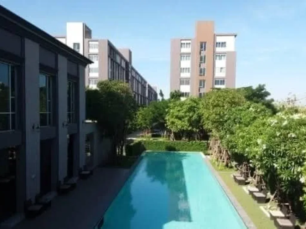 ให้เช่าคอนโด ดีคอนโด แคมปัส รีสอร์ท บางนา DCONDO CAMPUS RESORT BANGNA ราคาถูก ตกแต่งพร้อมอยู่